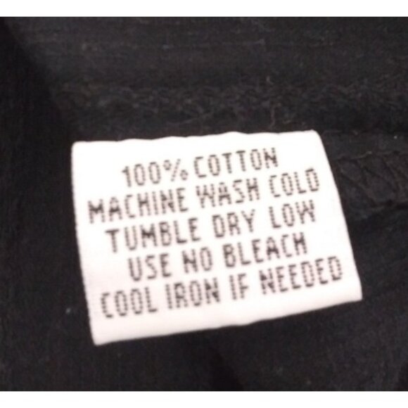 Pop Icon Clothing Men's Solid Black Western Pearl Snap Shirt Size Medium - Picture 6 of 7